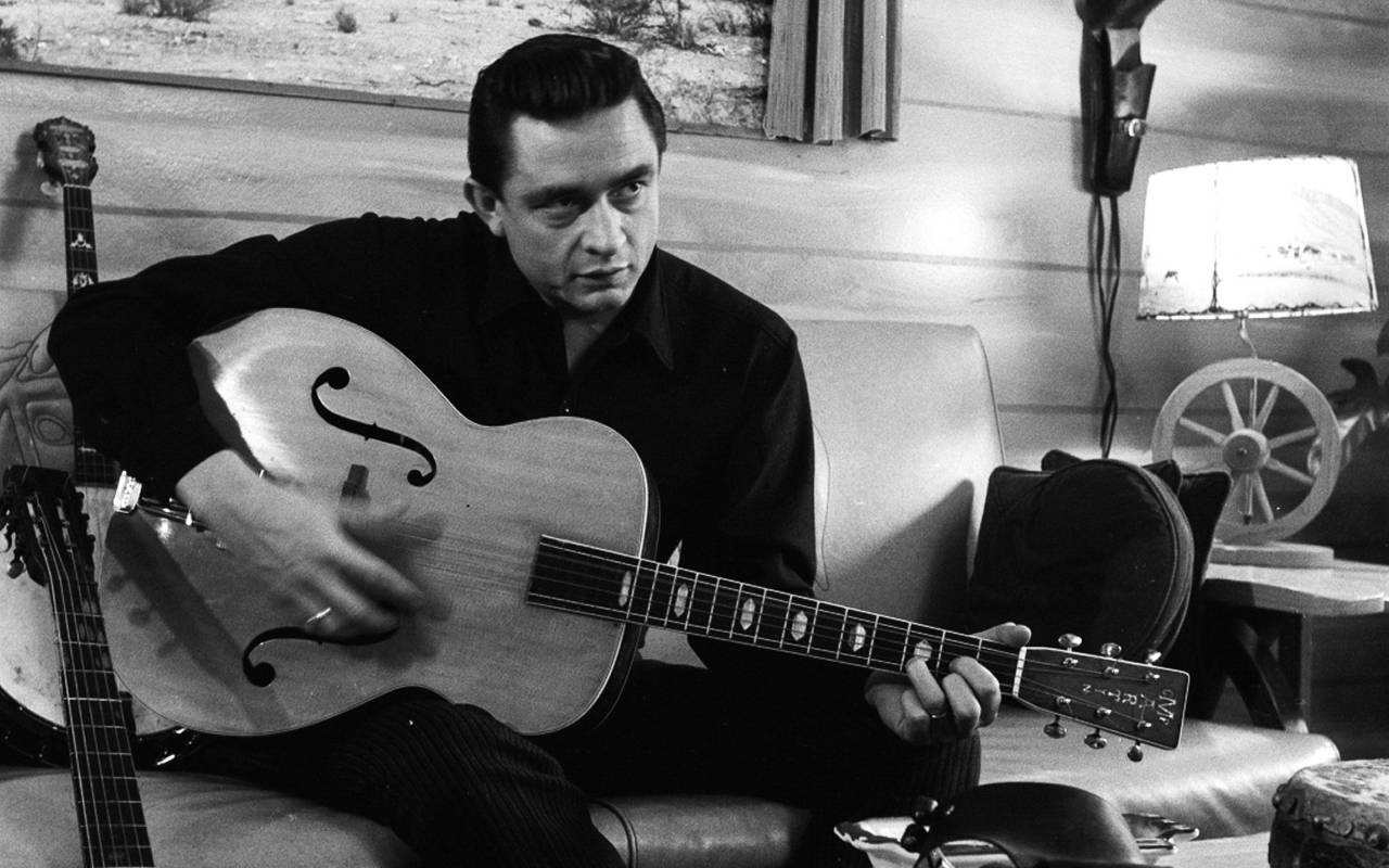 Guitars Johnny Cash Wallpaper Entertainment HD