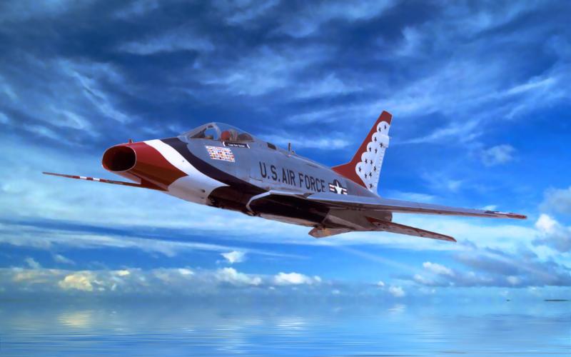  North American F 100d Super Sabre Wallpaper Download Free   126731