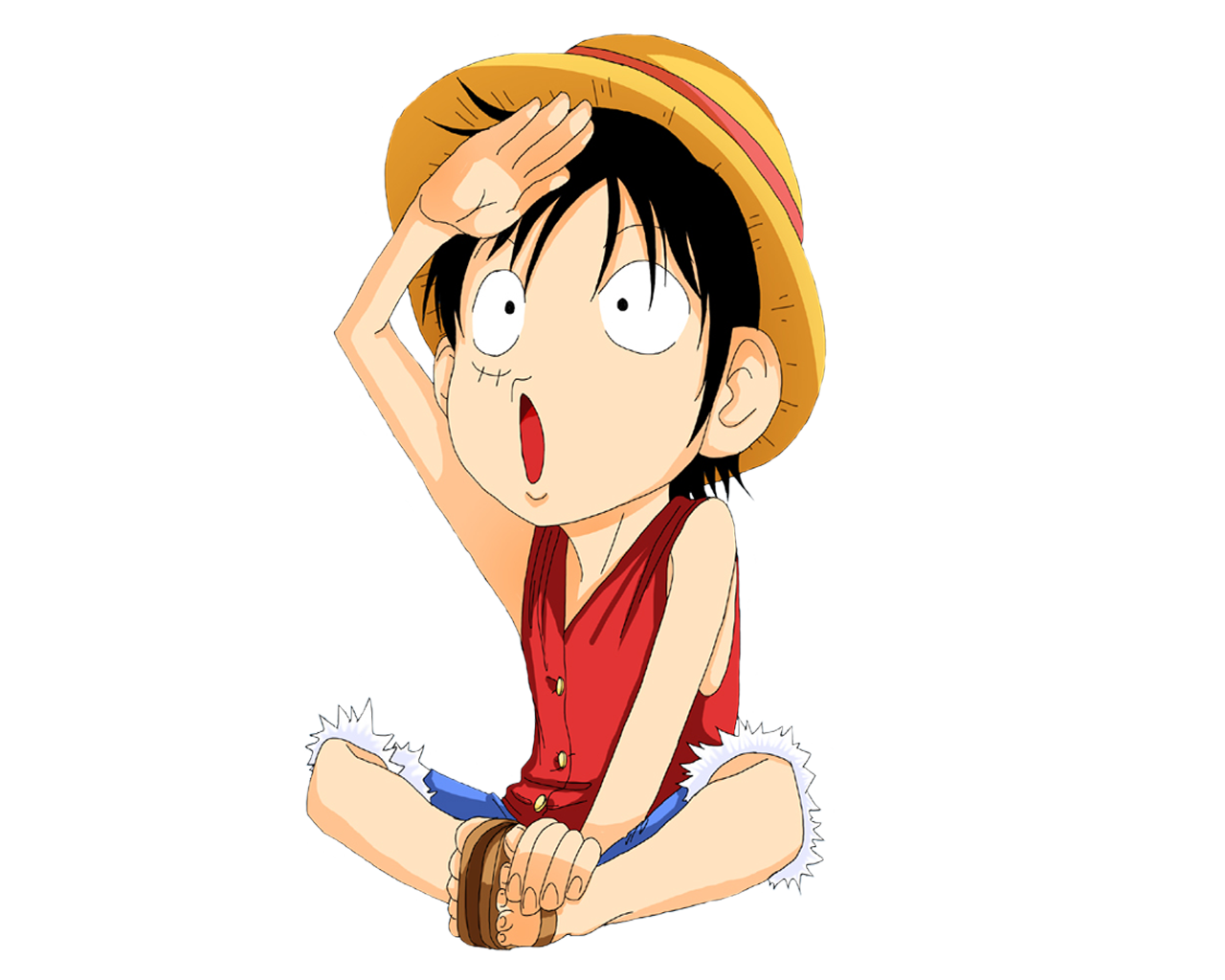 One Piece Luffy PNG Luffy Render Png One Piece Luffy Render Chibi
