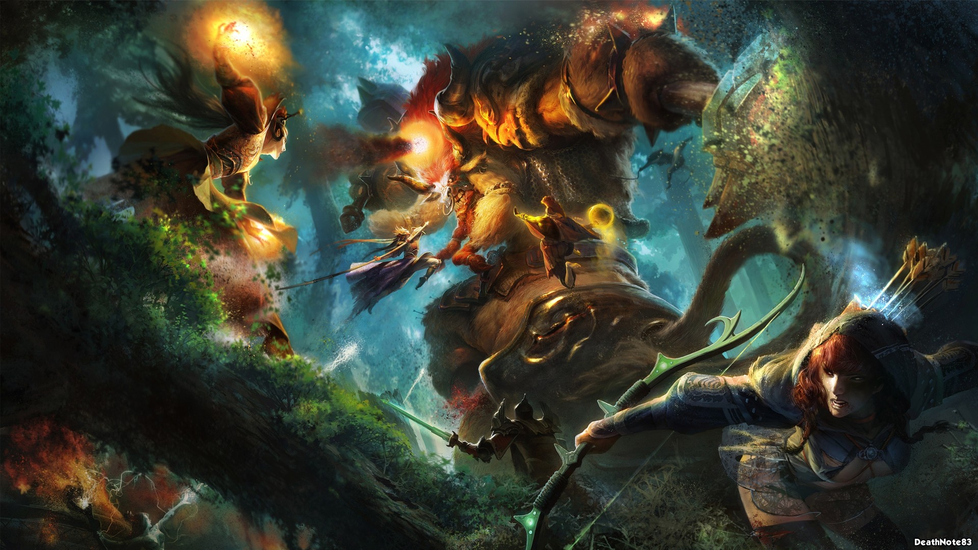 Epic Battle Fantasy HD Wallpaper Background