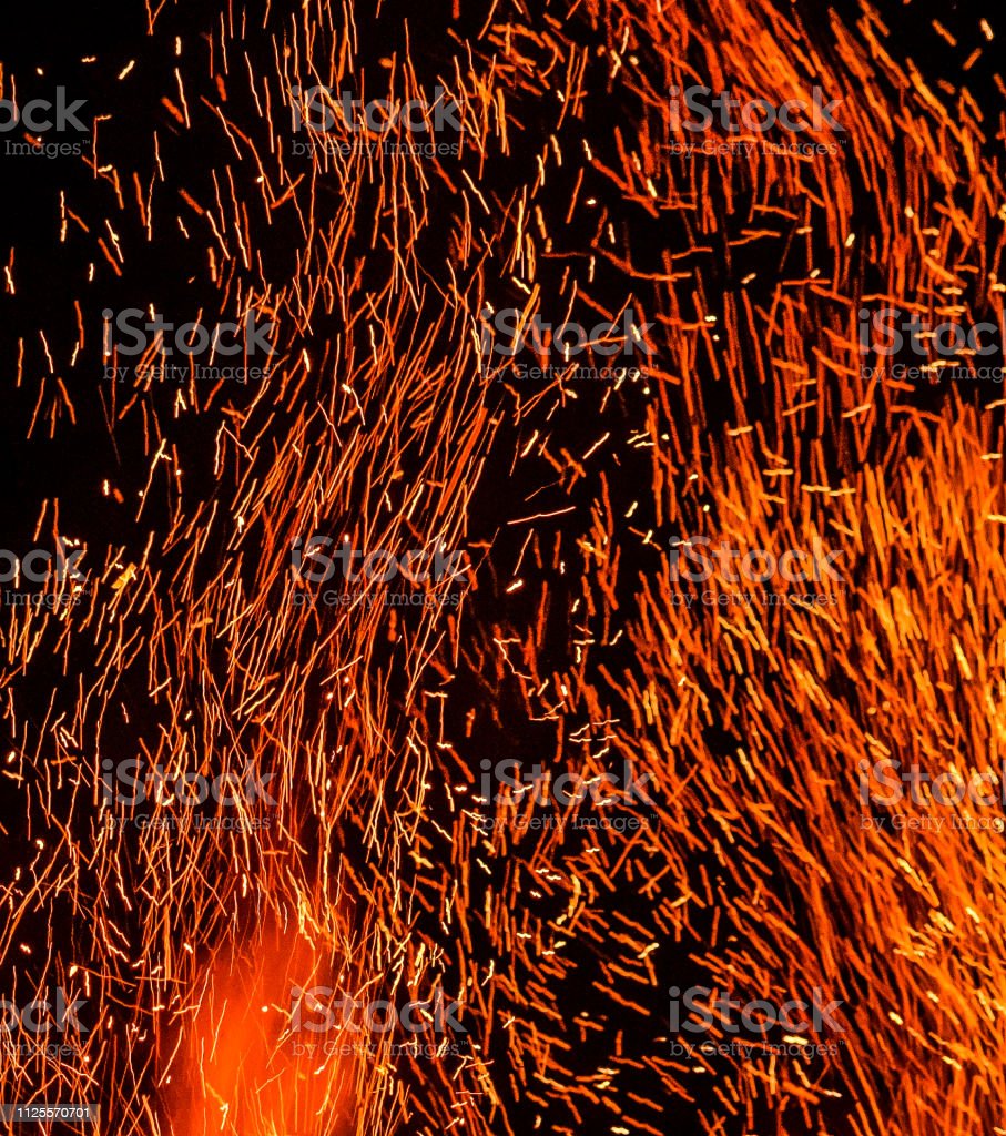 Fire Effect Great For Wallpaper And Background Stock Photo