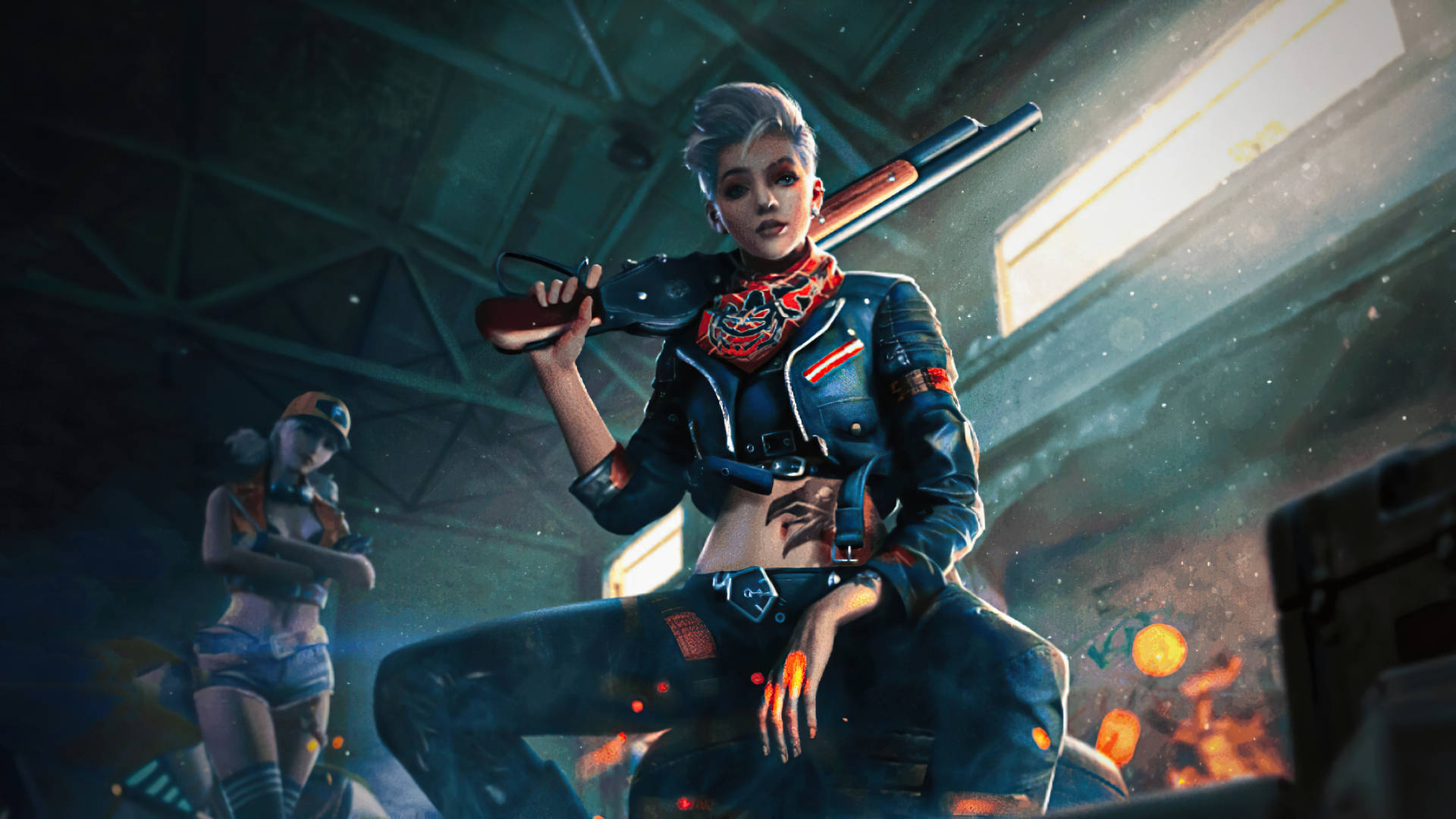 4k Fire Wallpaper