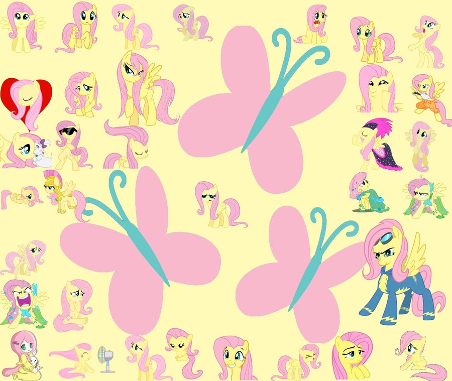 Fluttershy Pony Wallpaper My Little
