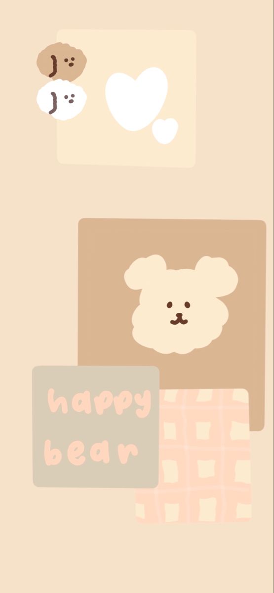 iPhone Wallpaper Aesthetic Cute Soft Cartoon
