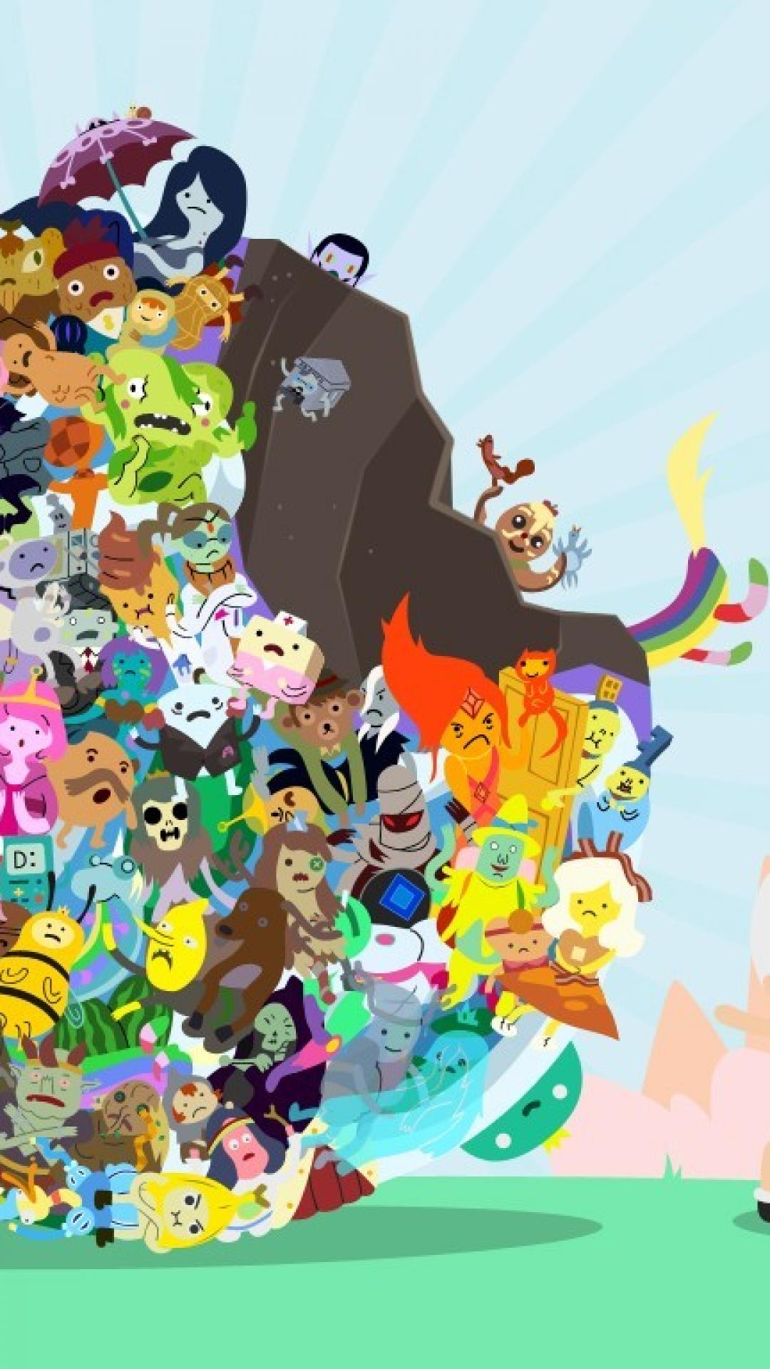 Parody Adventure Time Katamari Damacy Wallpaper