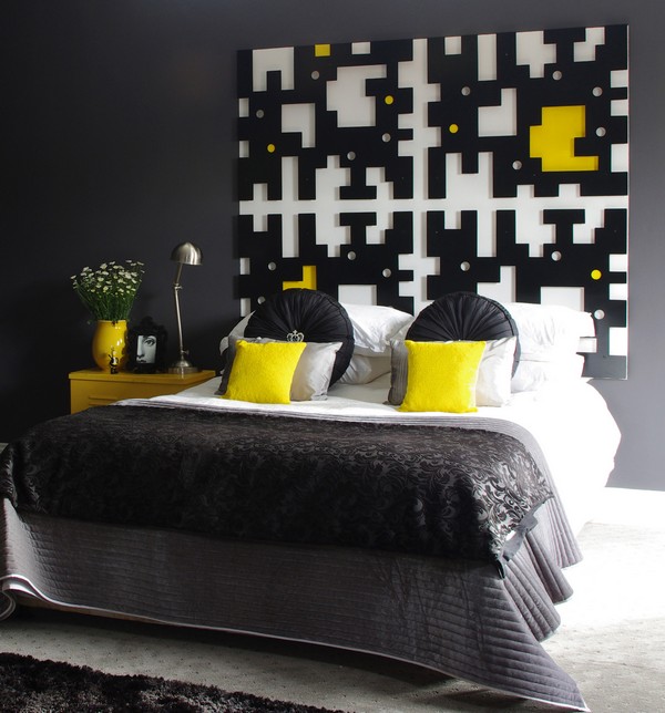 Black Modern Wallpaper Interior