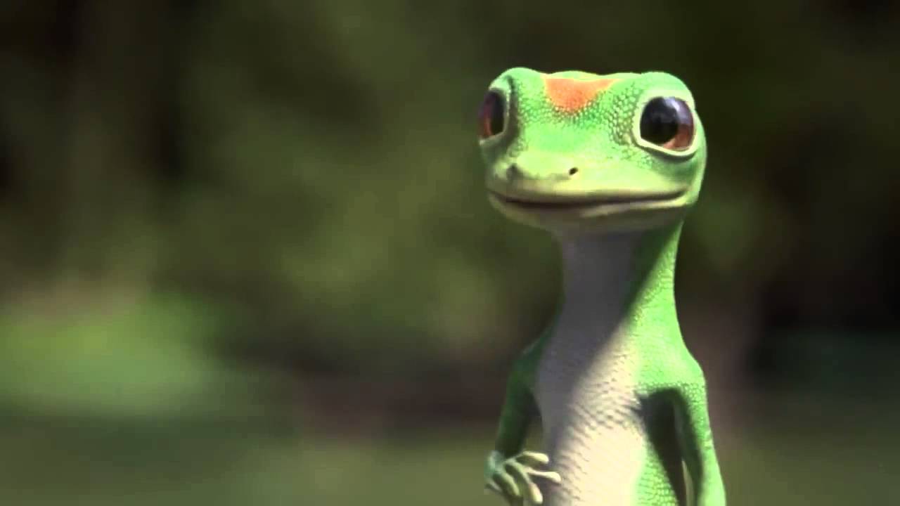Geico Gecko Laughing Fit Mercial Behind The Scenes