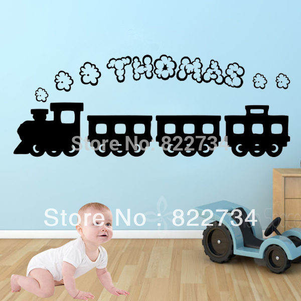 Name Vinyl Wall Stickers Wallpaper Decals Graphic Boys For Kids