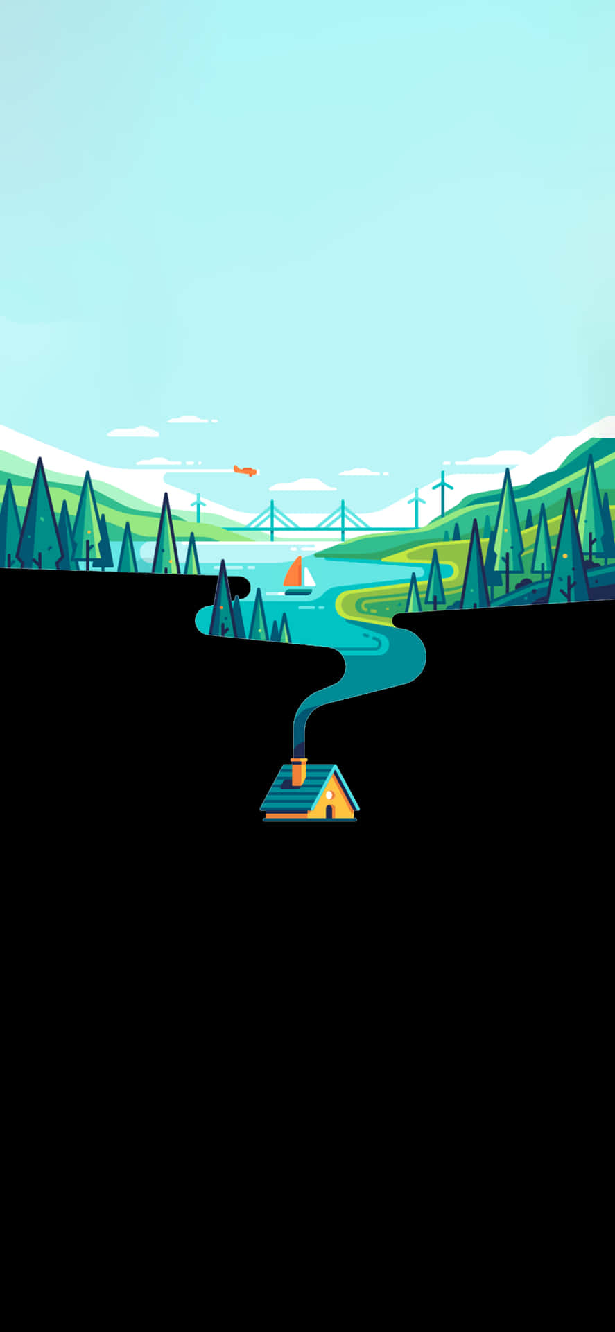 Minimalist Nature Wallpaper