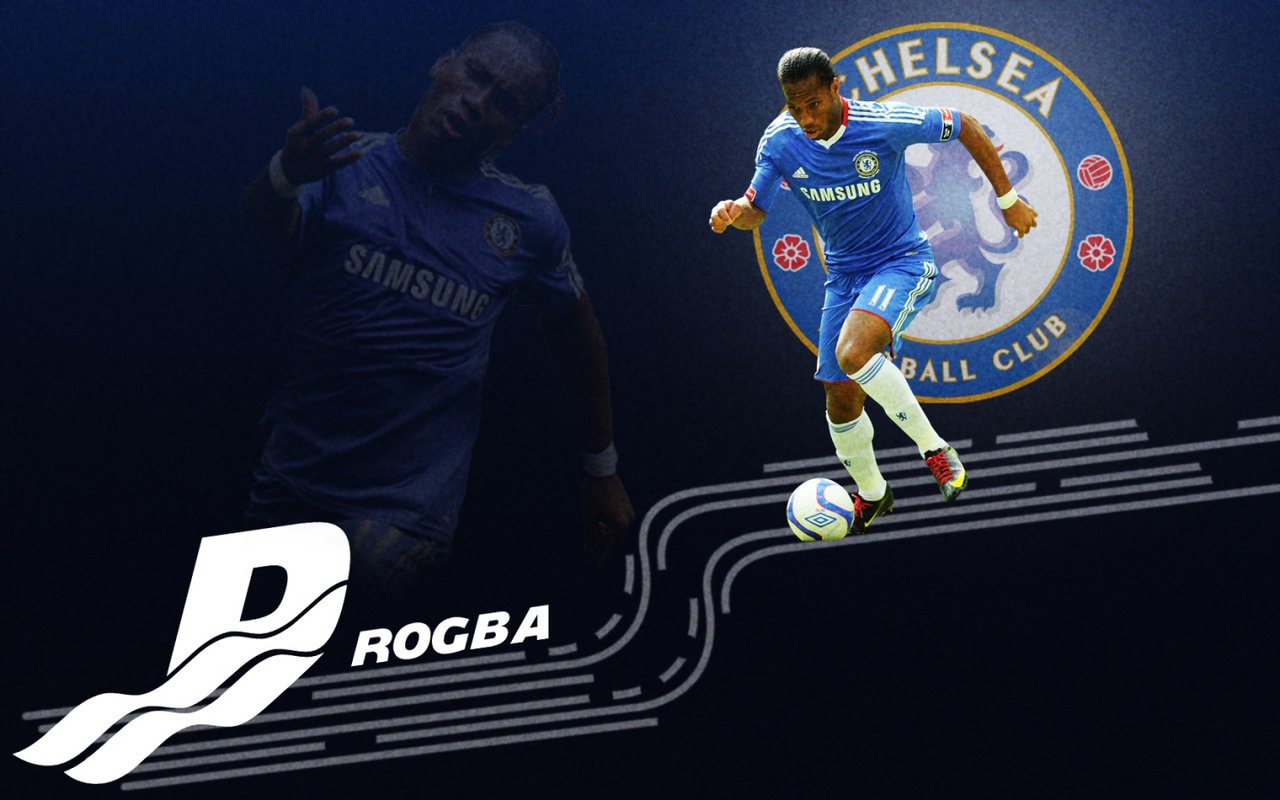Top Footballer Wallpaper Didier Drogba