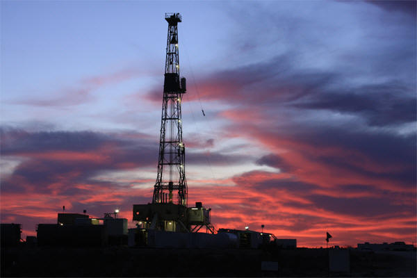 Below Rig In New Mexico At Sunset I Love The Rich Colors Of Old