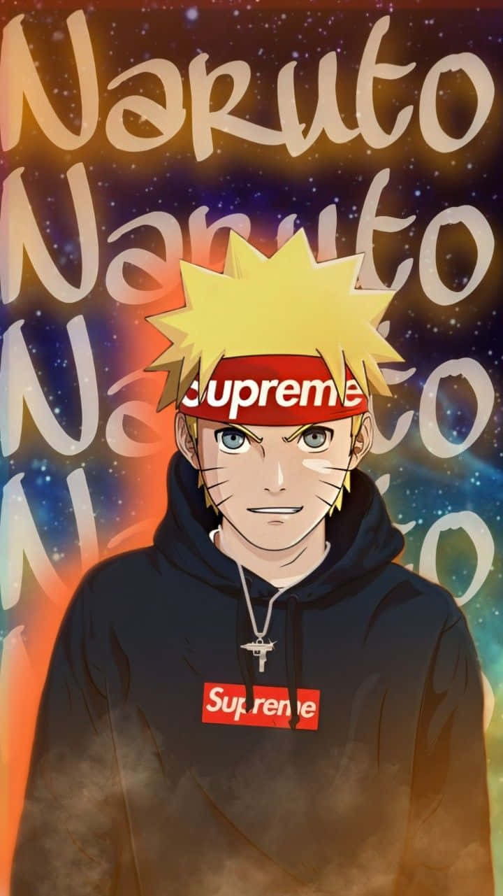 Supreme X Anime Wallpaper