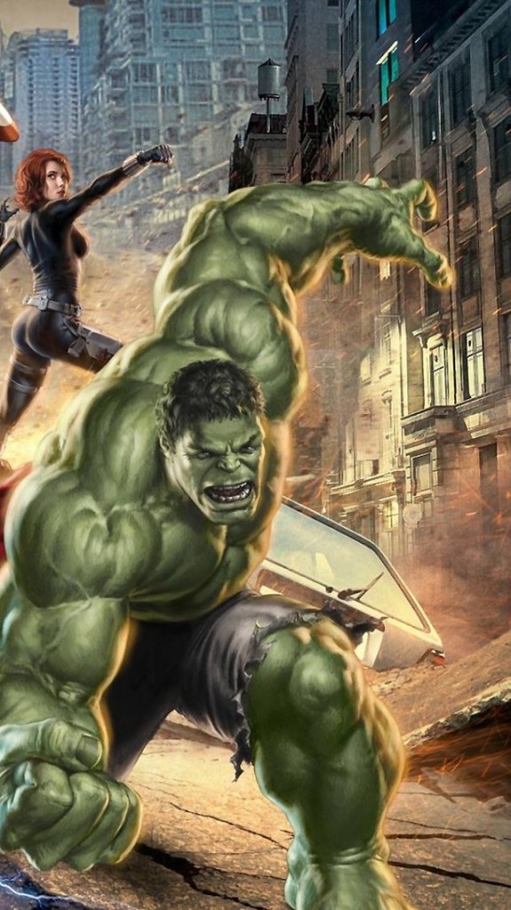 Cartoon Hulk Wallpaper iPhone