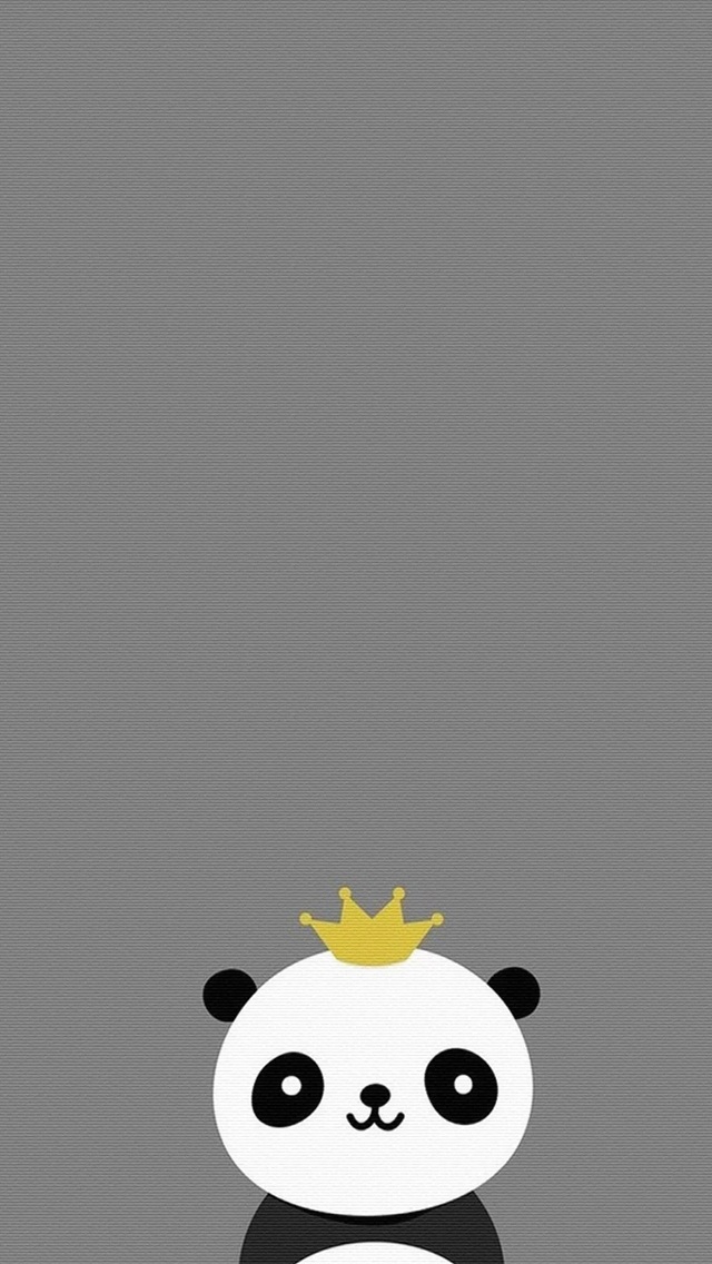 Panda Cartoon iPhone Wallpaper Background And