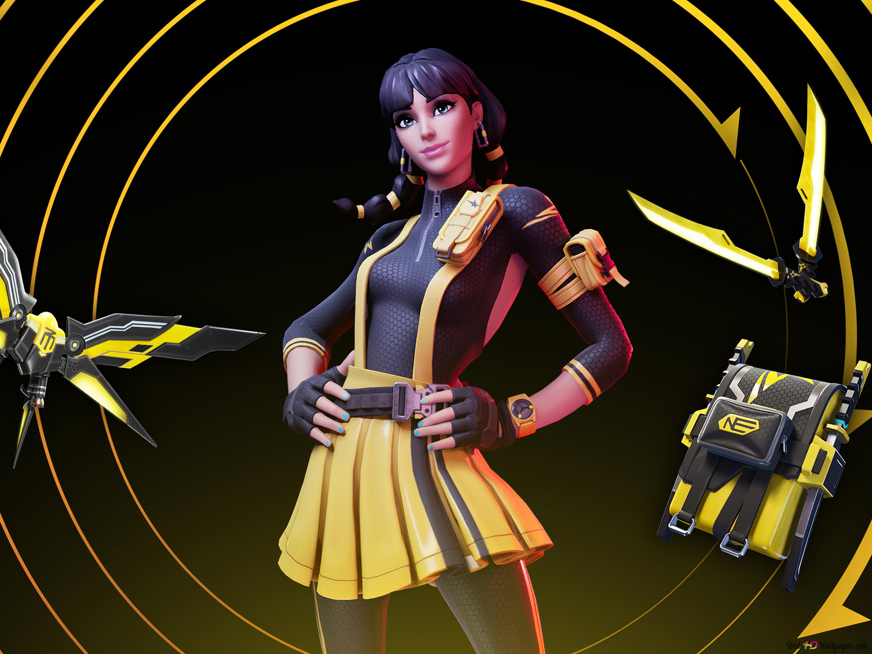 Fortnite Girl Characters Wallpaper