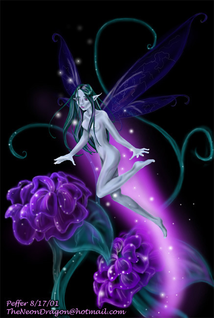 Purple Fairy Fantasy Photo