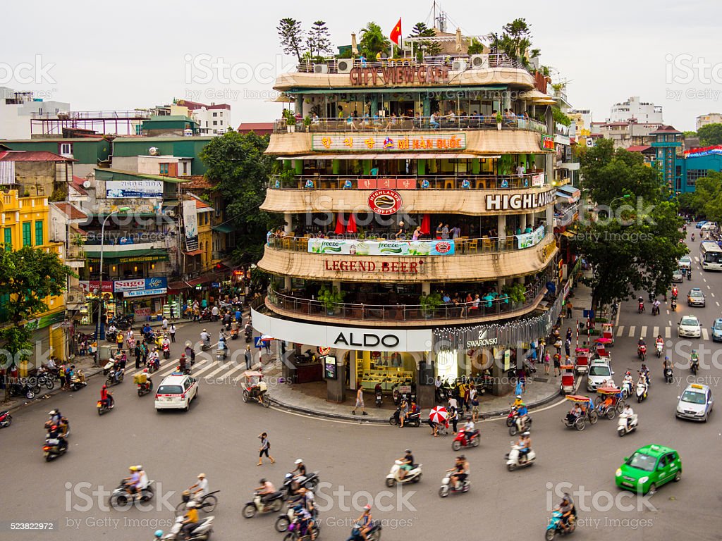 Traffic In Hanoi Vietnam Stock Photo Istock