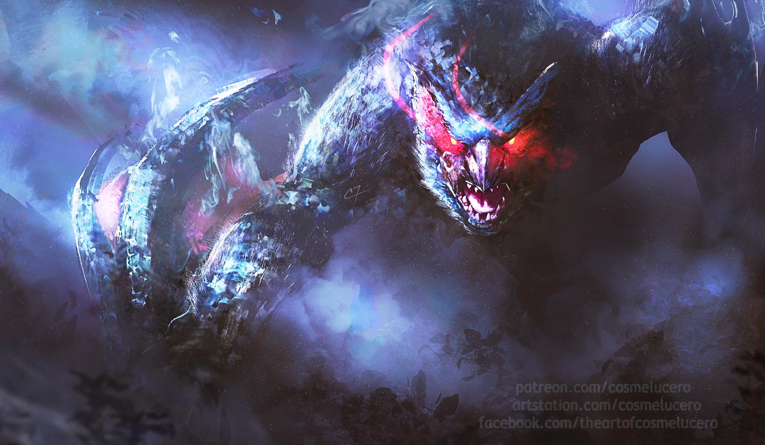 ArtStation  Monster Hunter World Mobile Wallpaper By D3Hell