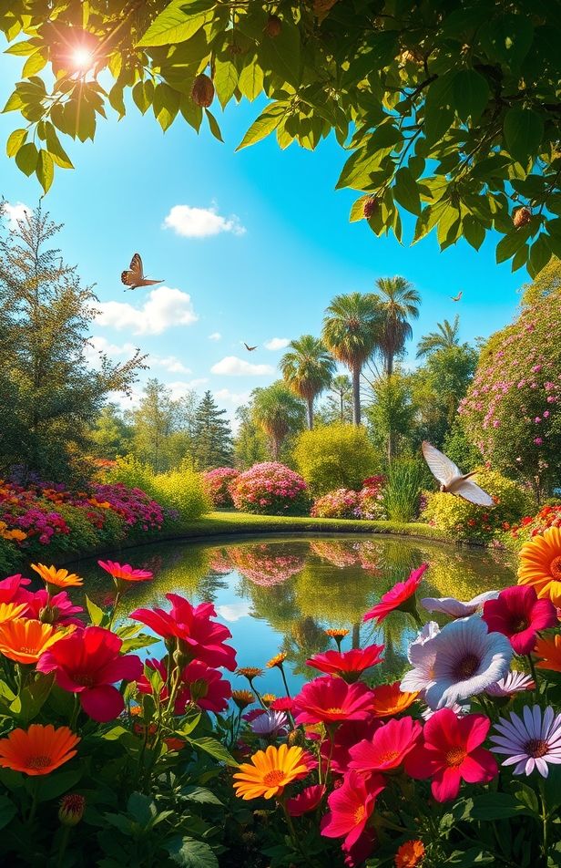 HD Garden Wallpaper