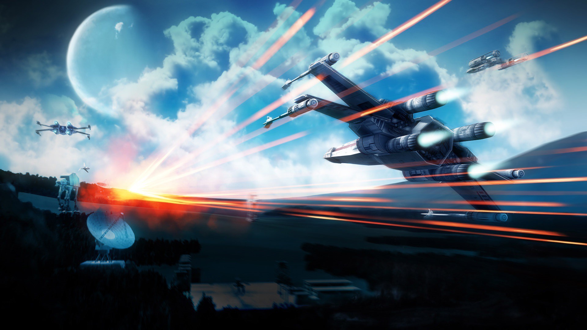 X Wing Wallpaper