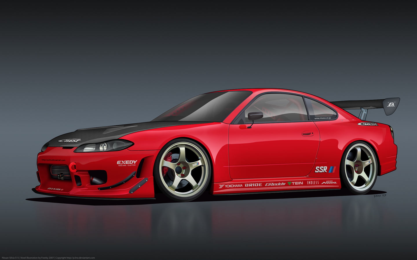 Free Download Silvia S15 Vexel By P3nx 1440x900 For Your Desktop