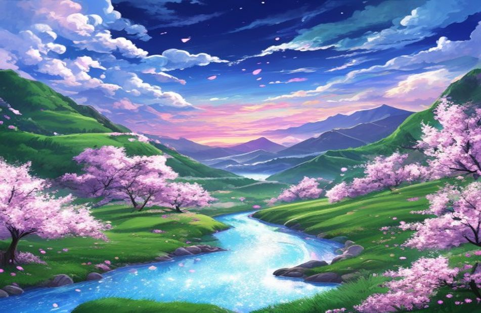 Anime Landscapes Wallpaper