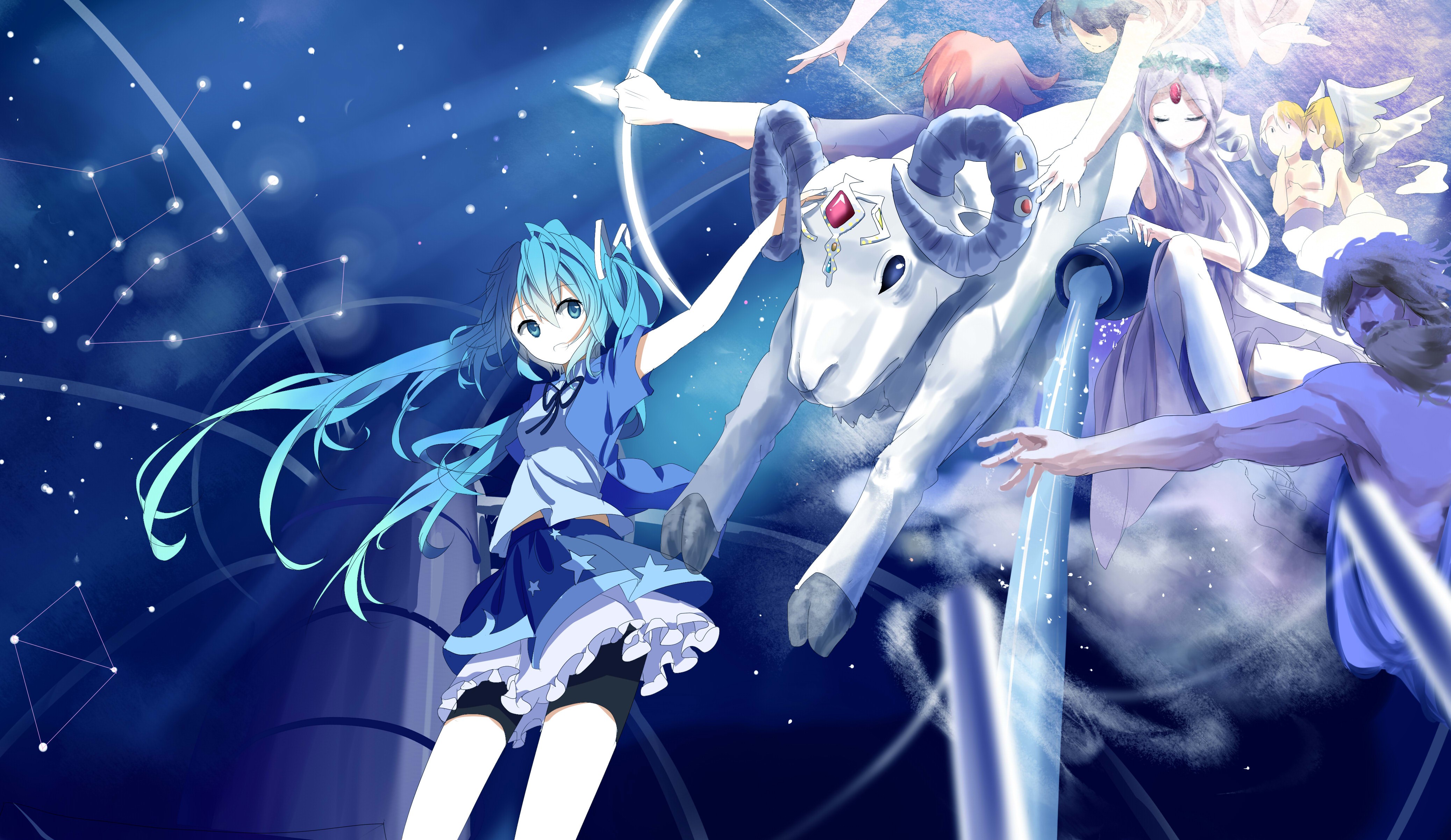 Vocaloid 4k Ultra HD Wallpaper Background Image