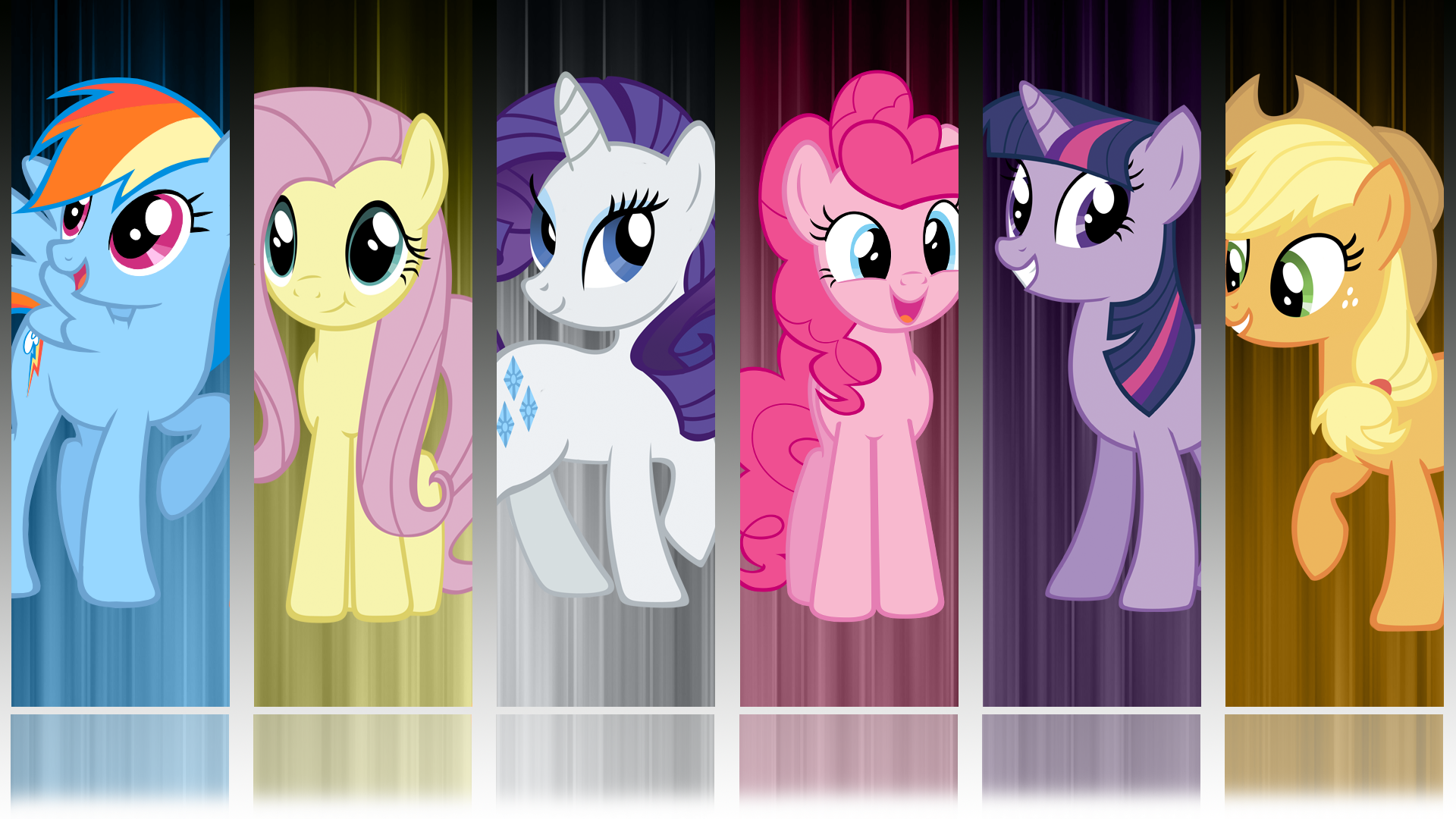 My Little Pony Fim Mane Abstract Wallpaper By