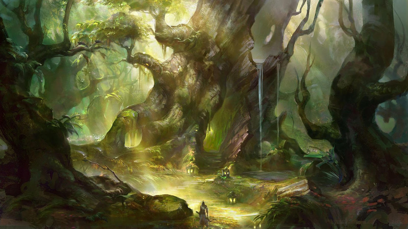 Magic Forest HD Live Wallpaper   Android Apps on Google Play
