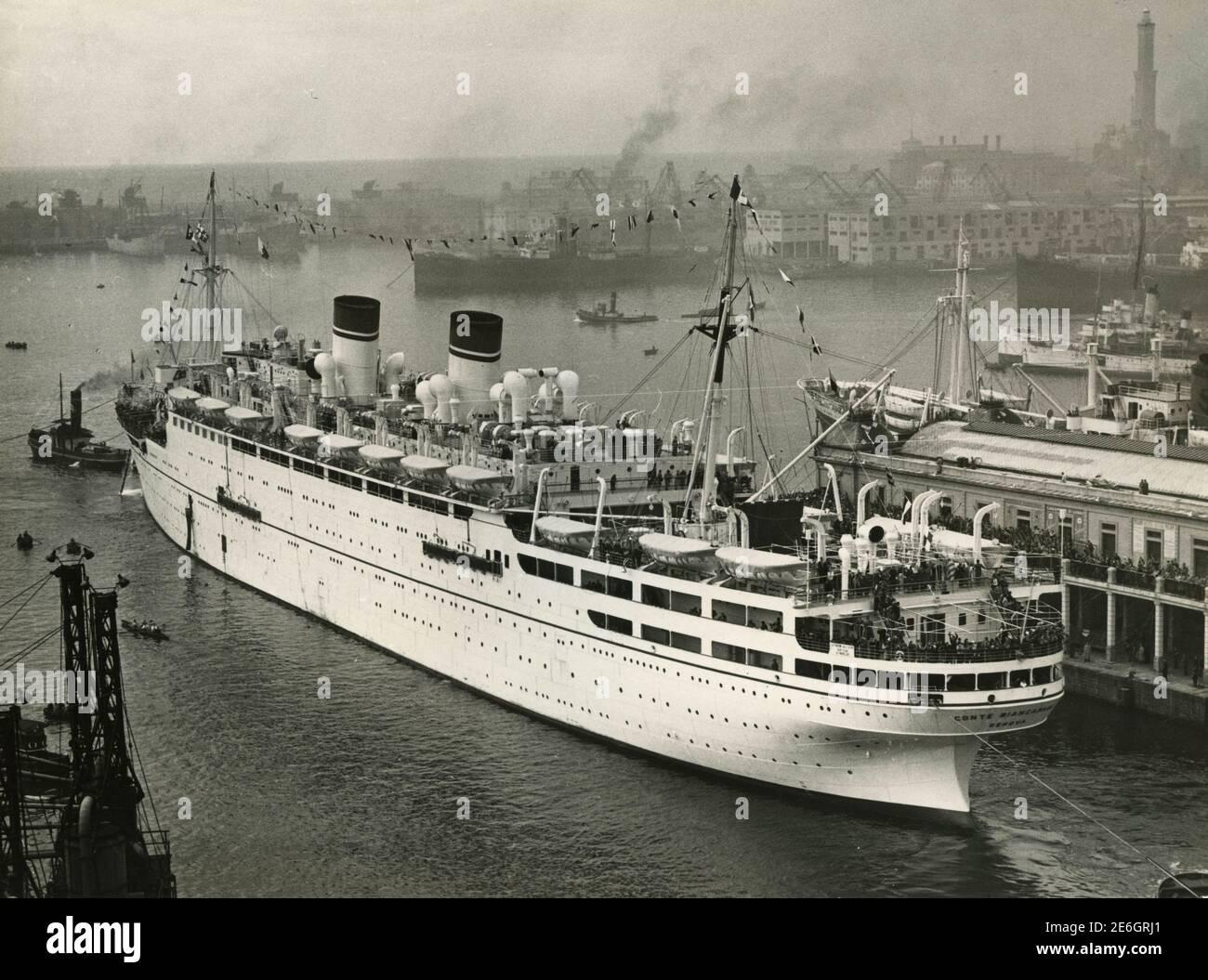 🔥 Download Italian Ocean Liner Hi Res Stock Photography And Image by ...