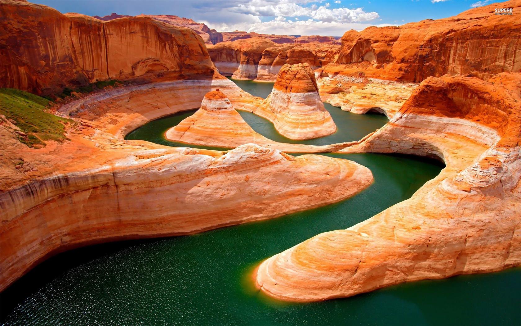 Canyon Colorado River Desktop Wallpaper Background