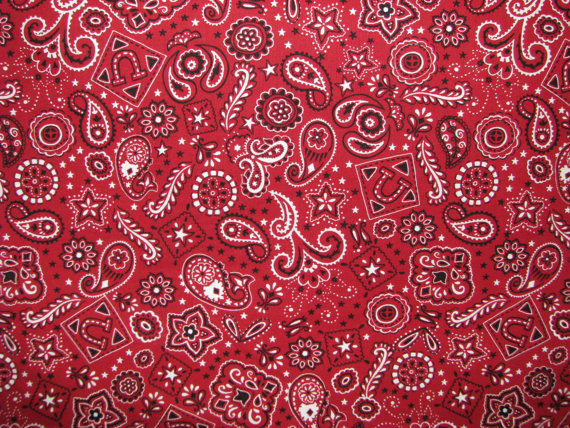 Back Gallery For Red Paisley Bandana Background