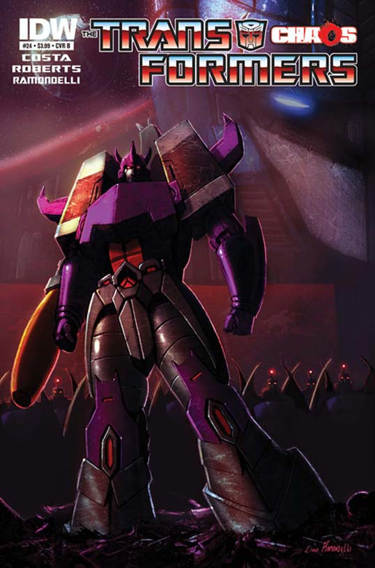 Galvatron G1 Wallpaper Looming In The