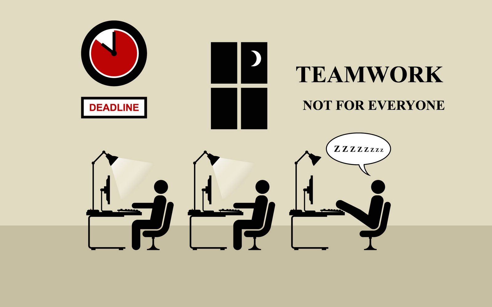 Free download Funny Office Illustrations for team work Wallpaper Hd Black  [1600x1000] for your Desktop, Mobile & Tablet | Explore 47+ Office Work  Wallpapers | Office Desktop Background, Empty Office Wallpaper, Office  Space Wallpaper