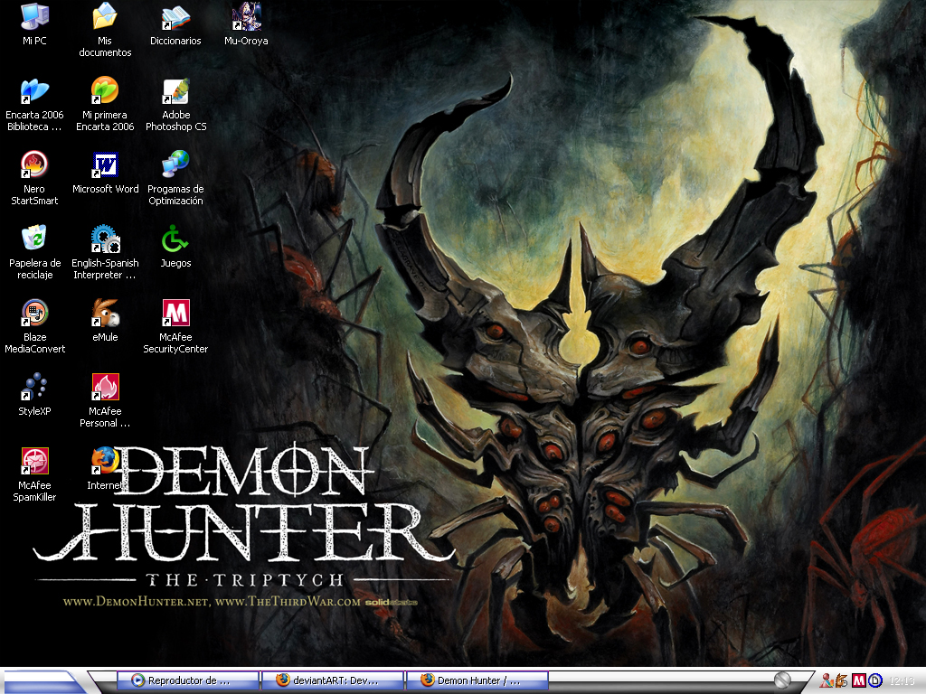 Demon Hunter Desktop by sir ryken