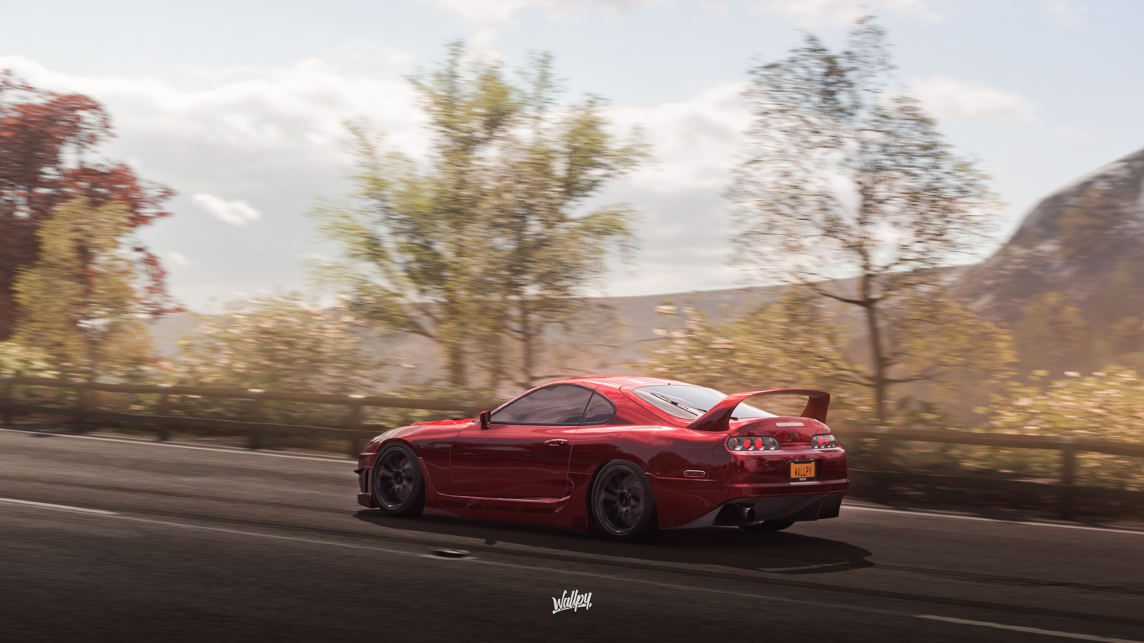 Forza Horizon Supra 4k Hd Wallpaper Image