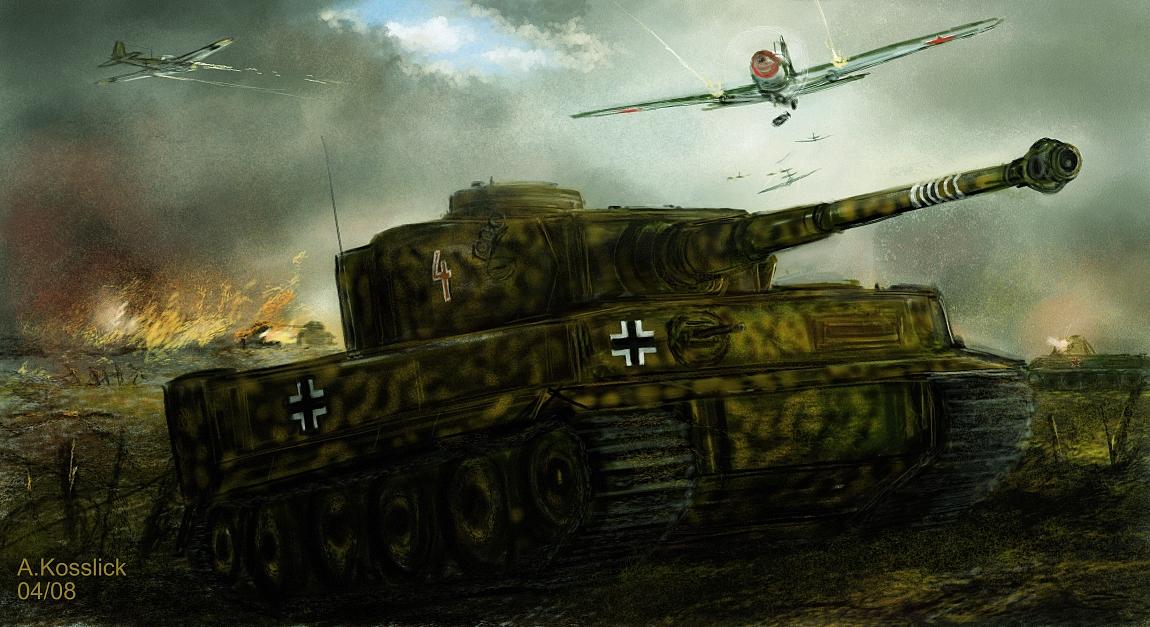 battles against tiger ww2 tanks