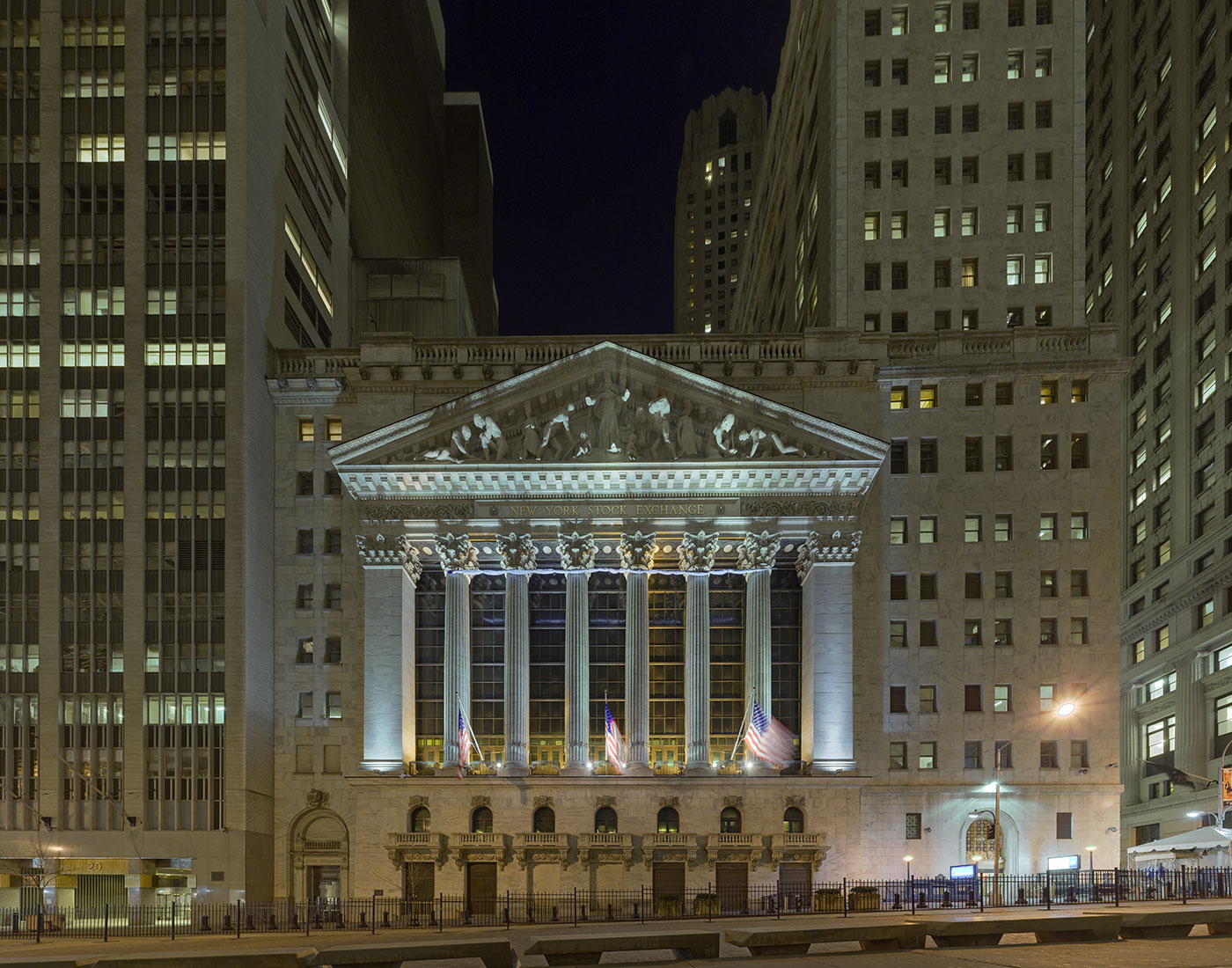 Wall Street and New York Stock Exchange NYSE Joergen Geerds