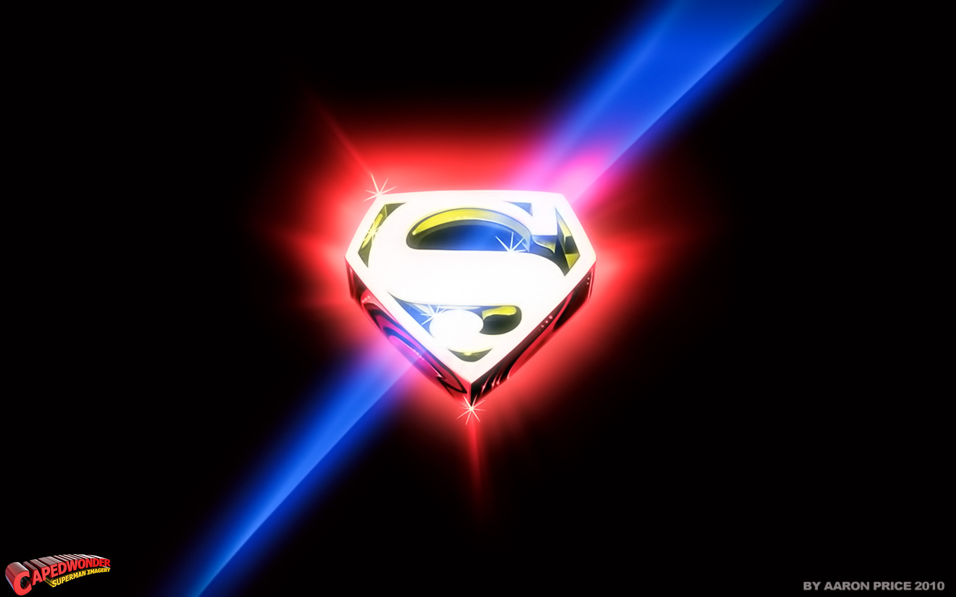 Download Superman Soars with Unstoppable Strength Wallpaper | Wallpapers.com