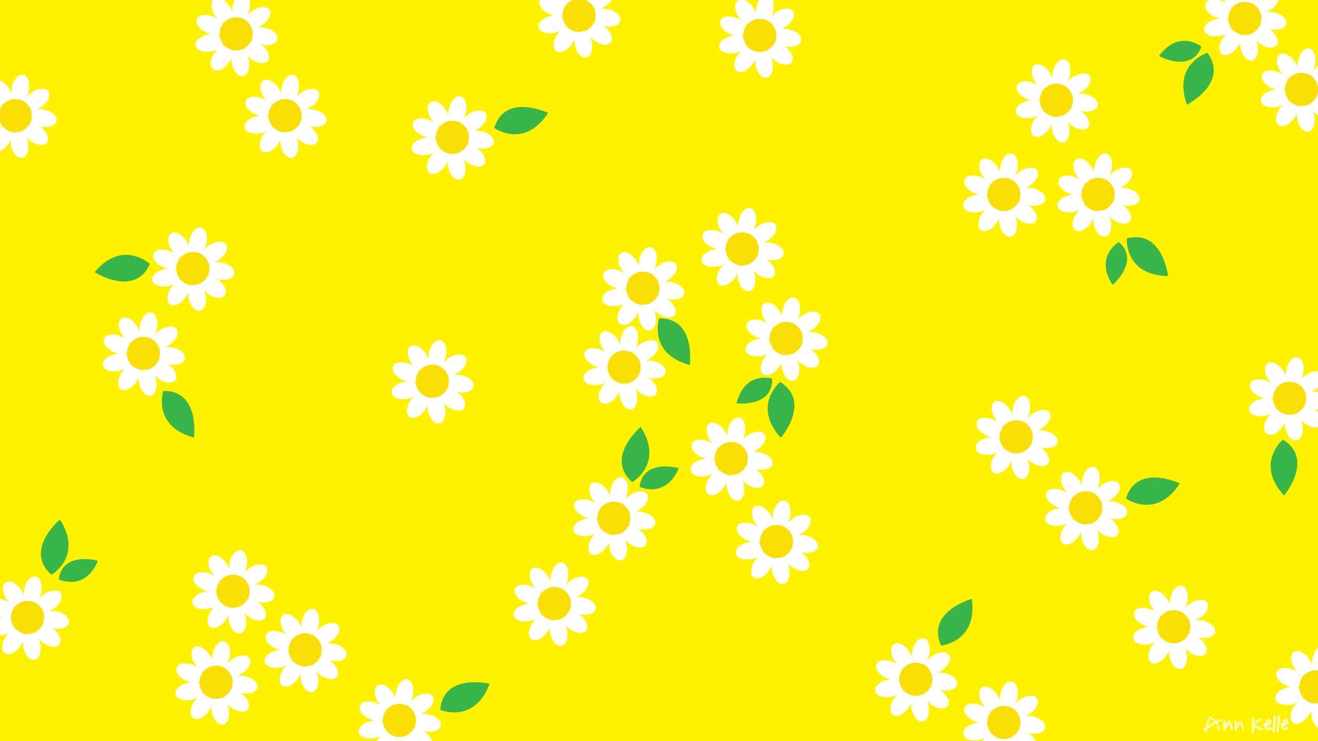 Pastel Yellow Aesthetic Wallpaper Computer