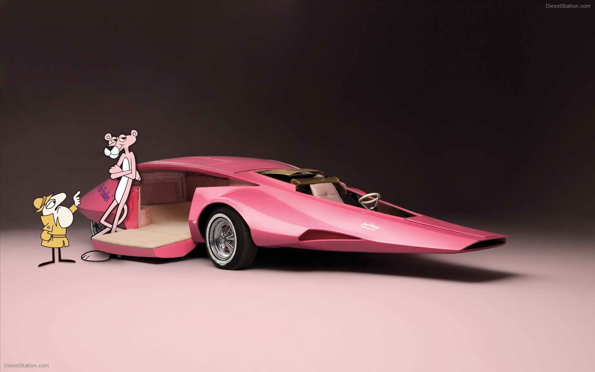 Pink Car Wallpaper For