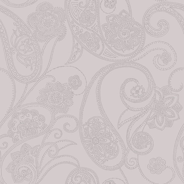 Purple Dotted Paisley Wallpaper Wall Sticker Outlet