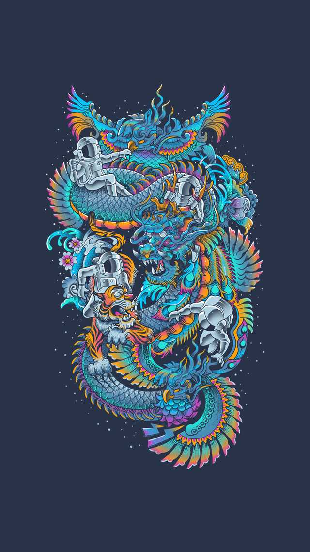 Japanese Dragon Wallpaper