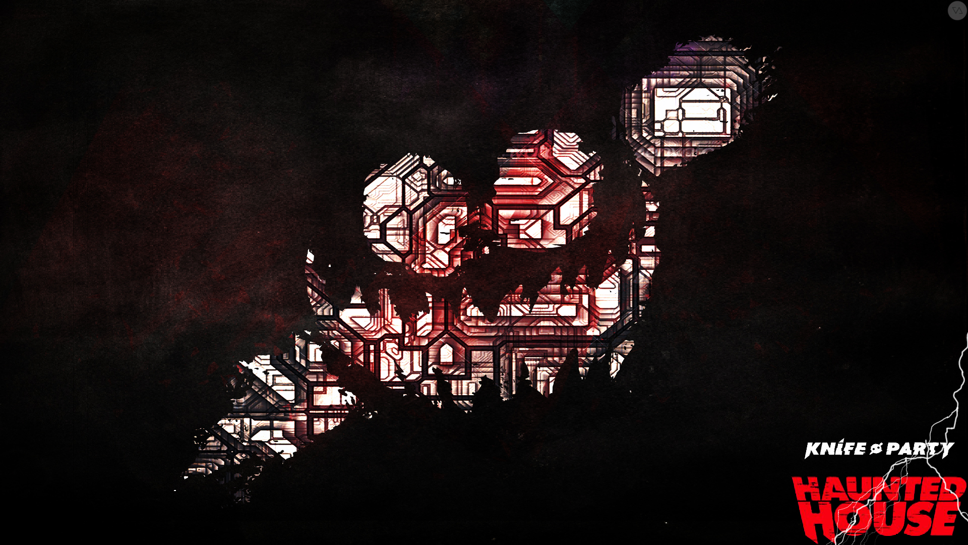 Knife Party Haunted House Wallpaper By Vincley