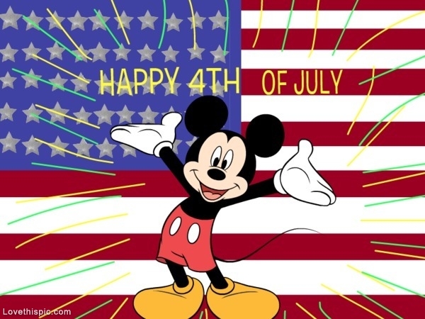 Mickey Mouse Happy 4th Of July Pictures Photos And Image For