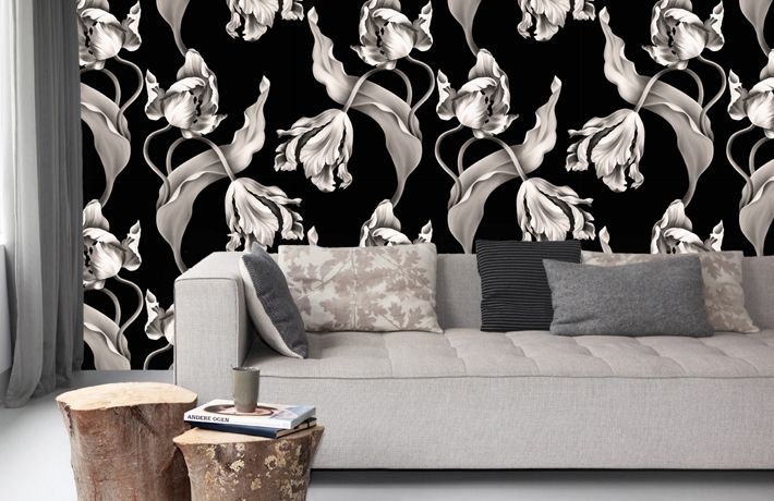 Elliecashmandesign For Custom Quotes On Designer Floral Wallpaper