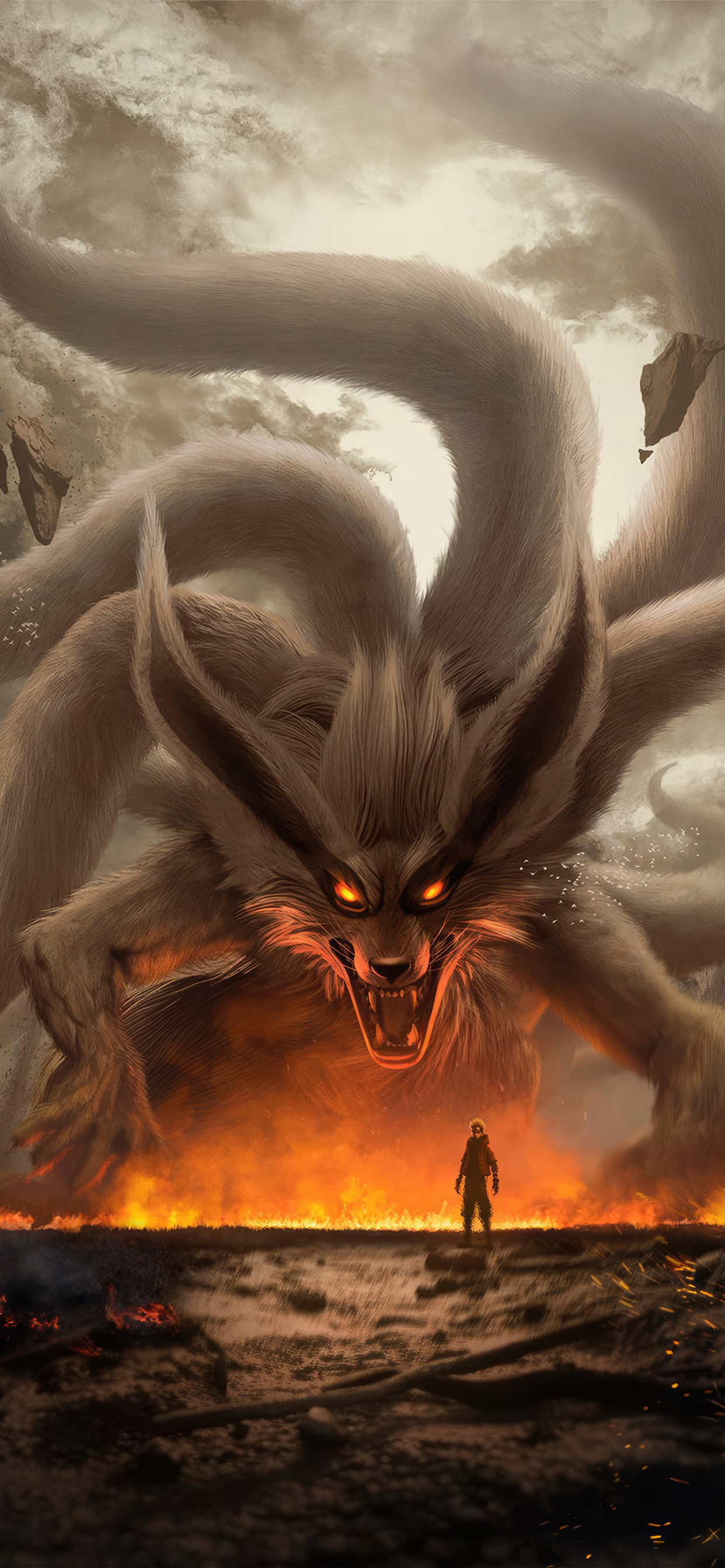 Kurama And Naruto iPhone Xs Max HD 4k Wallpaper Image Photos Picture