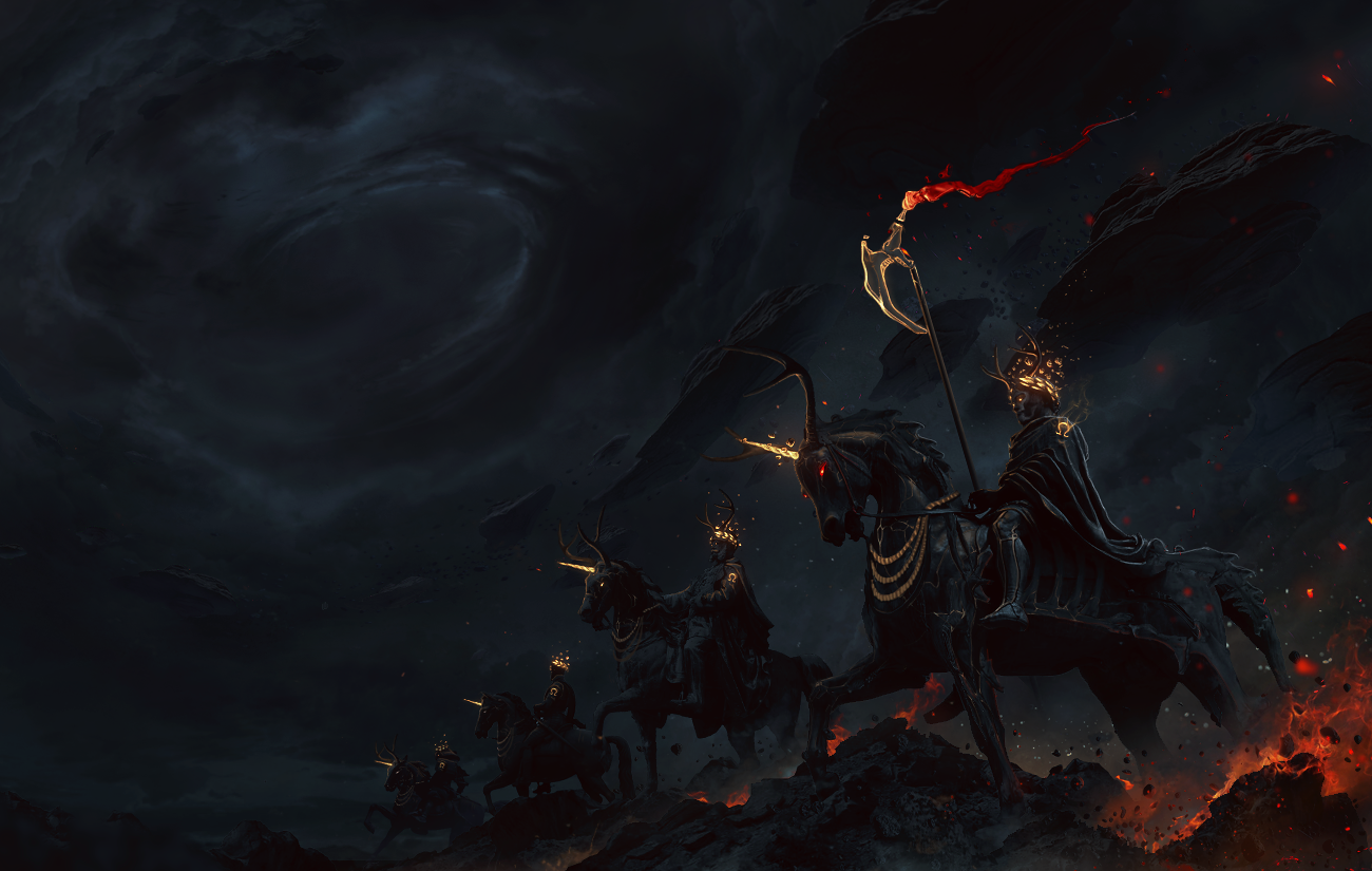 The Horsemen Of Apocalypse Wallpaper