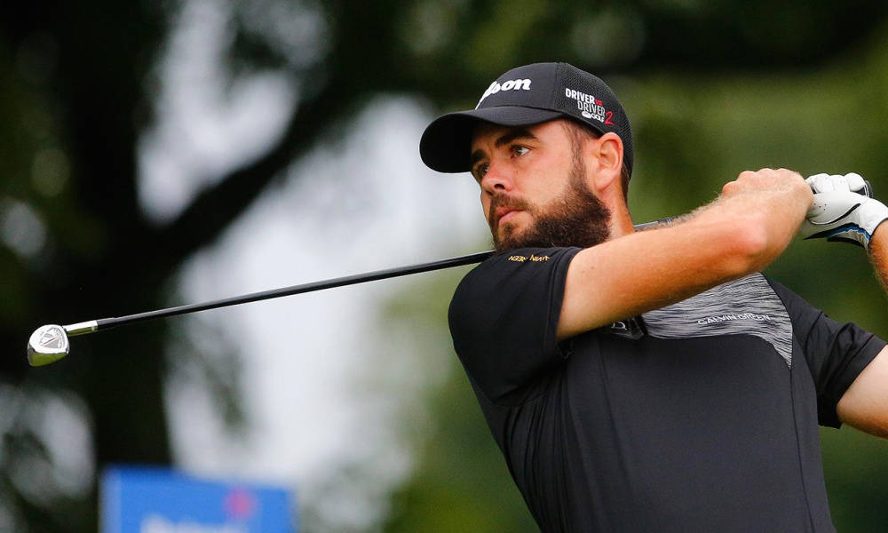 Troy Merritt Pga Professional Golfer In Action Wallpaper