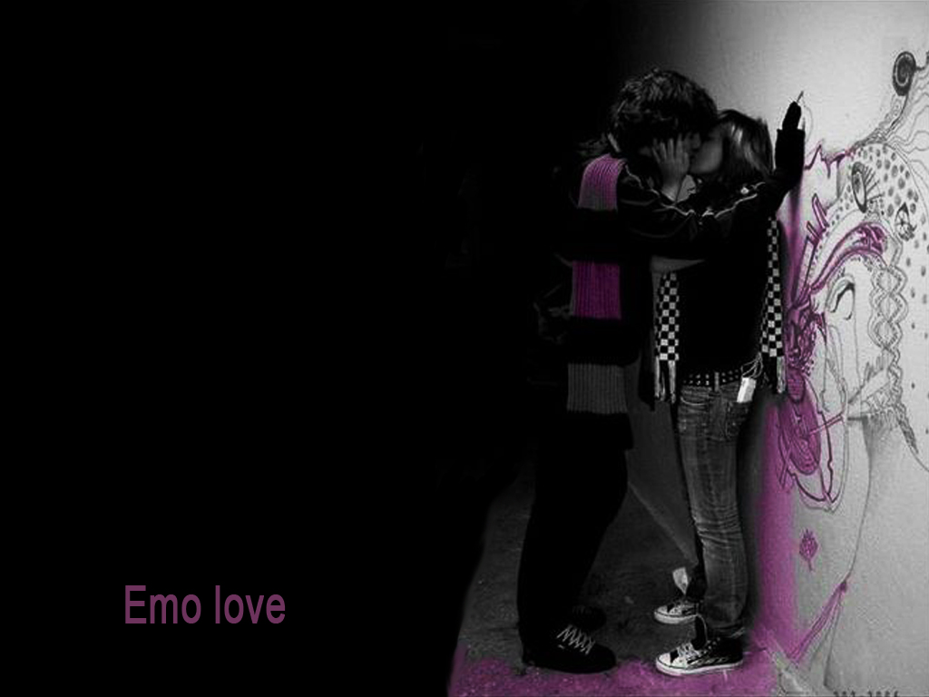 Free Download Love Emo Wallpaper Desktop Backgrounds [1024x768] For